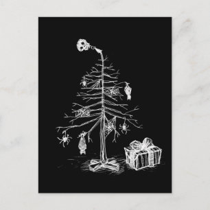 Cartes Pour Fêtes Annuelles Arbre de Noël gothique