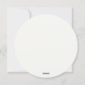 Cartes Pour Fêtes Annuelles Arbre de Noël gothique avec chauves-souris Éffraya (Dos)