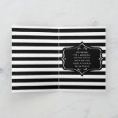 Cartes Pour Fêtes Annuelles Arbre De Noël Gothique Avec Des Rayures (Intérieur)