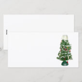 Cartes Pour Fêtes Annuelles Arbre de Noël Médicale (Devant / Derrière)