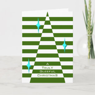 Cartes Pour Fêtes Annuelles Arbre de Noël - Minimaliste