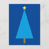 Cartes Pour Fêtes Annuelles Arbre de Noël moderne (Devant)