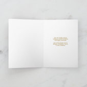 Cartes Pour Fêtes Annuelles Arbre de Noël moderne tendance vert (Intérieur)