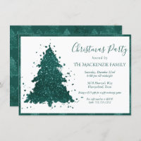 Arbre de Noël Moody | Dark Midnight Turquoise Part