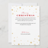 Cartes Pour Fêtes Annuelles Arbre de Noël multiple photo moderne (Dos)