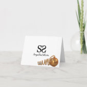 Cartes Pour Fêtes Annuelles Arbre de Noël Or élégant (Dos)