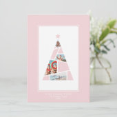 Cartes Pour Fêtes Annuelles Arbre de Noël photo minime (Debout devant)