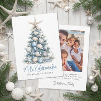Arbre de Noël Plage Mele Kalikimaka Photo