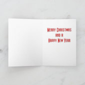 Cartes Pour Fêtes Annuelles Arbre de Noël stylisé (Intérieur)