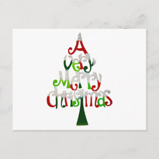 Cartes Pour Fêtes Annuelles Arbre de Noël très joyeux
