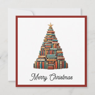 Cartes Pour Fêtes Annuelles Arbre de Noël vintage chic et coloré