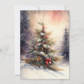 Cartes Pour Fêtes Annuelles Arbre de Noël Waterton (Devant)