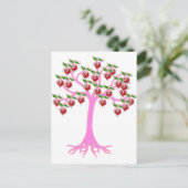 Cartes Pour Fêtes Annuelles Arbre de Valentine (Debout devant)