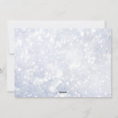 Cartes Pour Fêtes Annuelles Arbre plaid de la Parties scintillant de Noël minc (Dos)