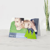 Cartes Pour Fêtes Annuelles Arbres de citron vert de Noël rétro - (Devant)