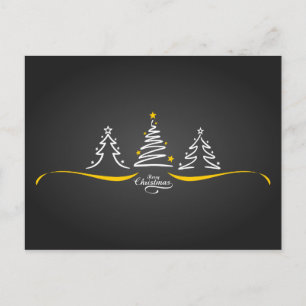 Cartes Pour Fêtes Annuelles Arbres de Noël