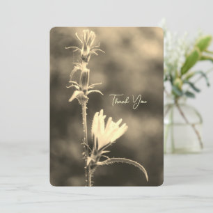 Cartes Pour Fêtes Annuelles Arbres et fleurs romantiques – Fantaisie botanique