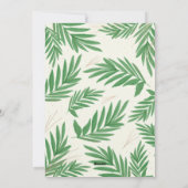 Cartes Pour Fêtes Annuelles Arc Botanique Moderne - Végétation (Dos)