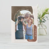 Cartes Pour Fêtes Annuelles Arc De Terracotta Ensemble Plus Que Jamais Photo (Debout devant)