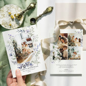 Cartes Pour Fêtes Annuelles Arc de verdure Photo moderne Noël