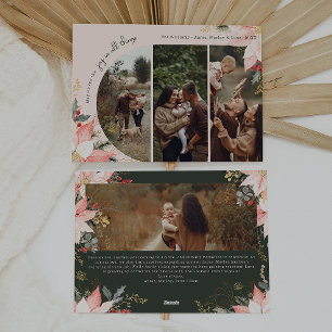 Cartes Pour Fêtes Annuelles Arc Floral Rose Beige Joie En Toutes Choses 4 Phot