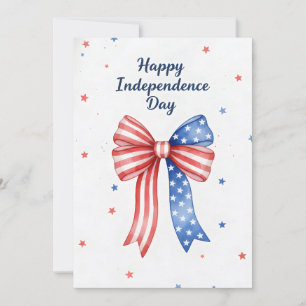 Cartes Pour Fêtes Annuelles Arc Patriotique Joyeux 4 juillet ! Indépendance de