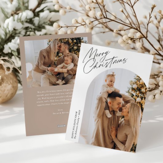 Cartes Pour Fêtes Annuelles arche de noël