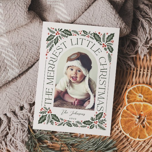 Cartes Pour Fêtes Annuelles Arche de Noël la plus joyeuse de Berry