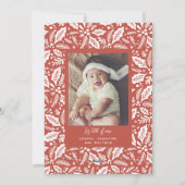 Cartes Pour Fêtes Annuelles Arche de Noël la plus joyeuse de Berry (Dos)