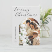 Cartes Pour Fêtes Annuelles Arche photo Noël 1 (Debout devant)