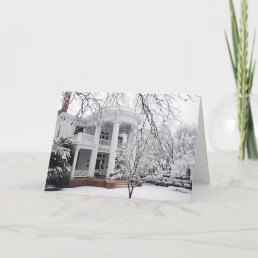 Cartes Pour Fêtes Annuelles Architecture de Noël à Raleigh NC Caroline du Nord (Devant)