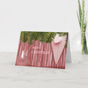 Cartes Pour Fêtes Annuelles Arrière - plan en bois de feuilles vertes avec le 