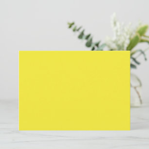 Cartes Pour Fêtes Annuelles Arrière-plan jaune uni vibrant