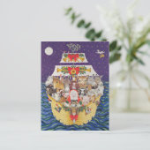 Cartes Pour Fêtes Annuelles Arrivée Noël (Debout devant)