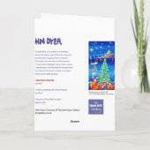 Cartes Pour Fêtes Annuelles Art Card : Chanter autour de l'arbre, Mounts Bay (Dos)