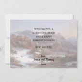 Cartes Pour Fêtes Annuelles Art classique Joyeux Noël hiver Gignoux (Dos)