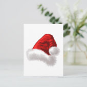 Cartes Pour Fêtes Annuelles Art de casquette de Père Noël de Noël (Debout devant)