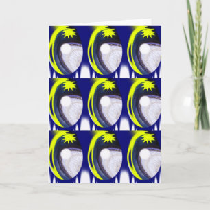 Cartes Pour Fêtes Annuelles art de lunes et d'étoiles