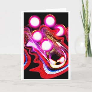 Cartes Pour Fêtes Annuelles Art hybride spirituel