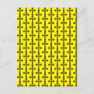 Cartes Pour Fêtes Annuelles Art symbolique chrétien moderne et minimaliste de