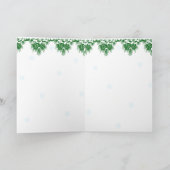 Cartes Pour Fêtes Annuelles Artdeco de Noël avec chat noir (Intérieur)