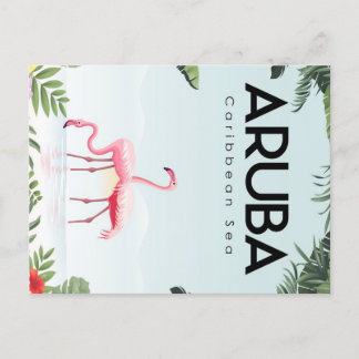 Cartes Pour Fêtes Annuelles Aruba mignon