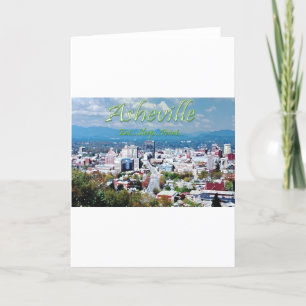 Cartes Pour Fêtes Annuelles Asheville...Mange..Dors...Peinture