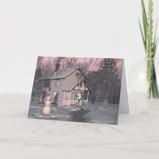 Cartes Pour Fêtes Annuelles Aspenglow (Devant)