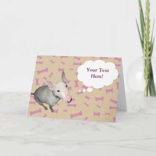 Cartes Pour Fêtes Annuelles Assis Joli/Bones Pour Toutes/Carte Personnalisable (Devant)