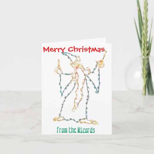 Cartes Pour Fêtes Annuelles Assistant (Devant)