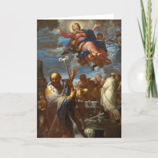 Cartes Pour Fêtes Annuelles Assomption de la Vierge Battista Lenardi Salutatio