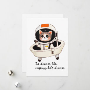 Cartes Pour Fêtes Annuelles Astrocat rêvé