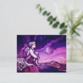 Cartes Pour Fêtes Annuelles Astronaute night (Debout devant)