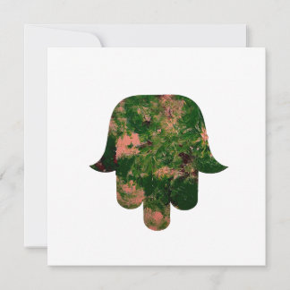 Cartes Pour Fêtes Annuelles Atelier de peinture de ballons Hamsa de jardin Art